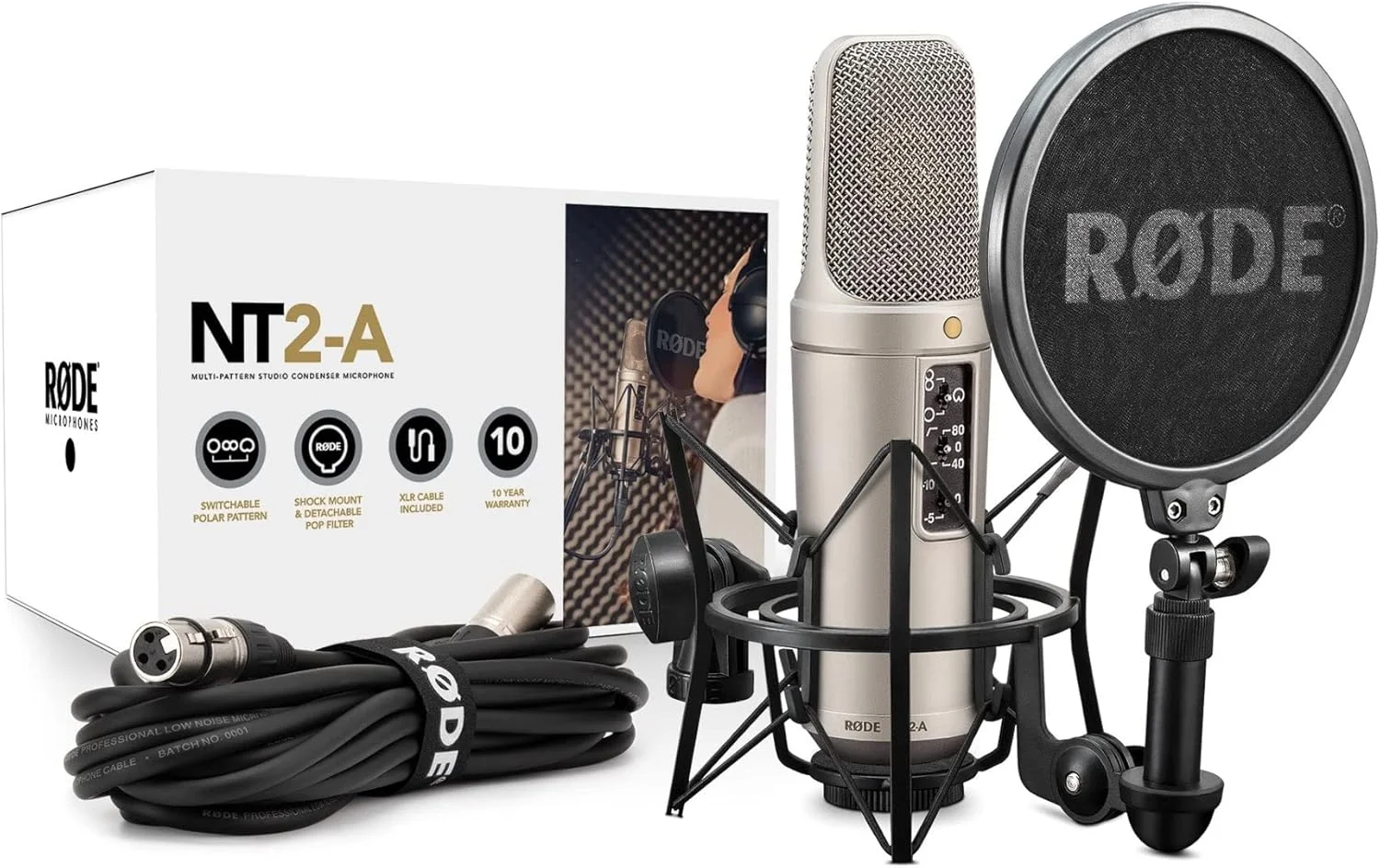 کیت میکروفون استودیویی Rode Microphones NT2-A