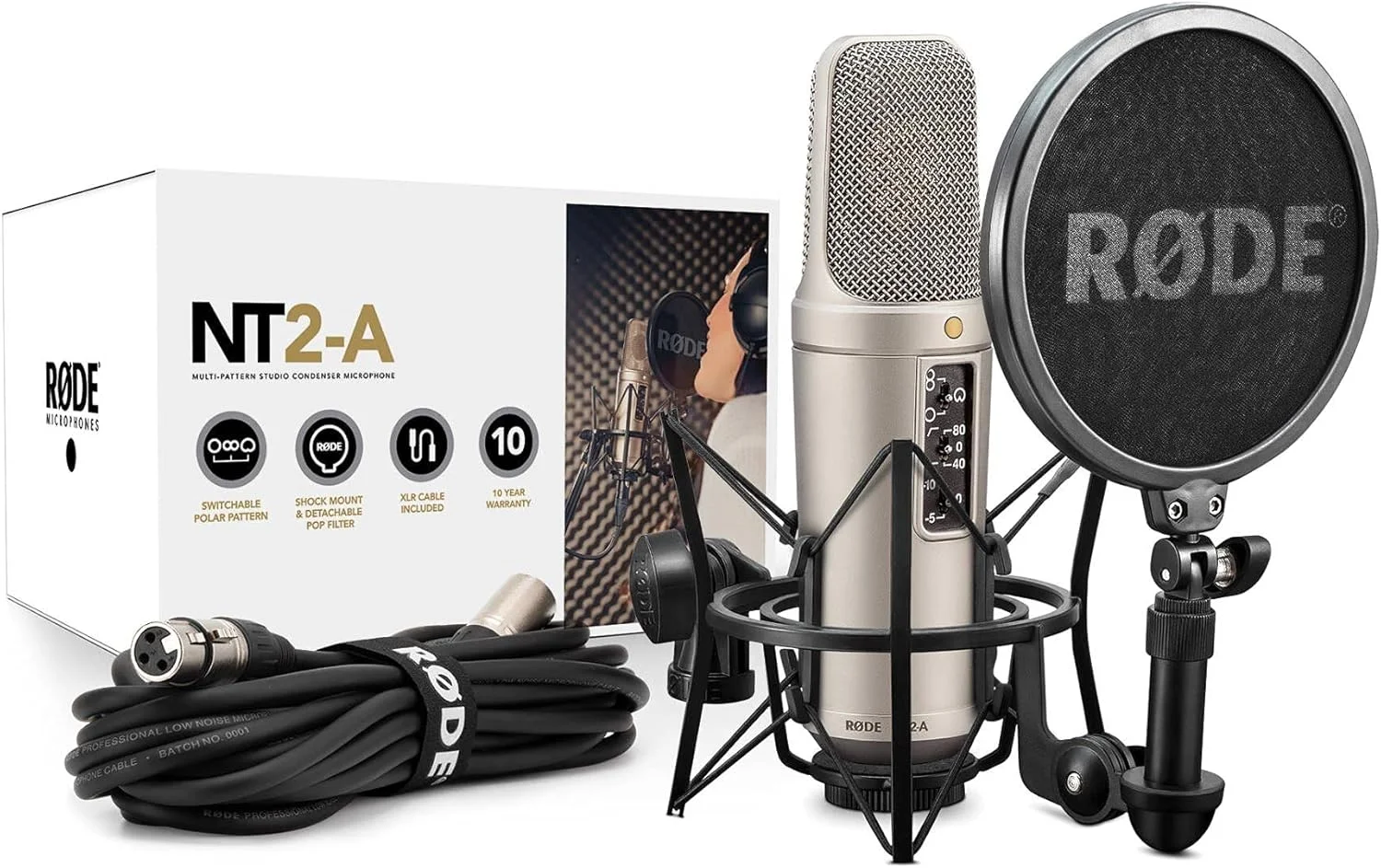 کیت میکروفون استودیویی Rode Microphones NT2-A