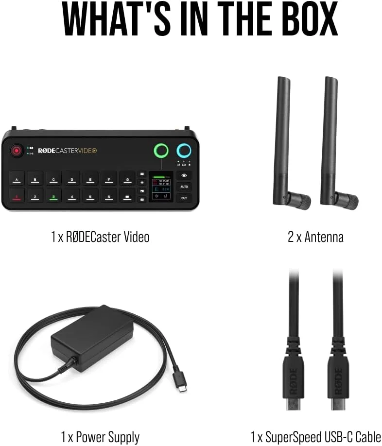 کنسول تولید ویدیو و صدا Rode RØDECaster با بلوتوث و اتصال Wi-Fi