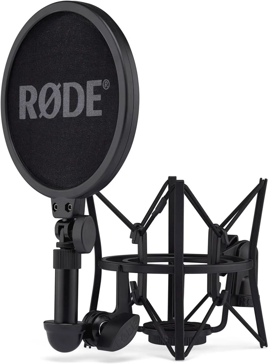 میکروفون استودیویی خازنی Rode NT1 Signature مشکی + پایه میکروفون Keepdrum