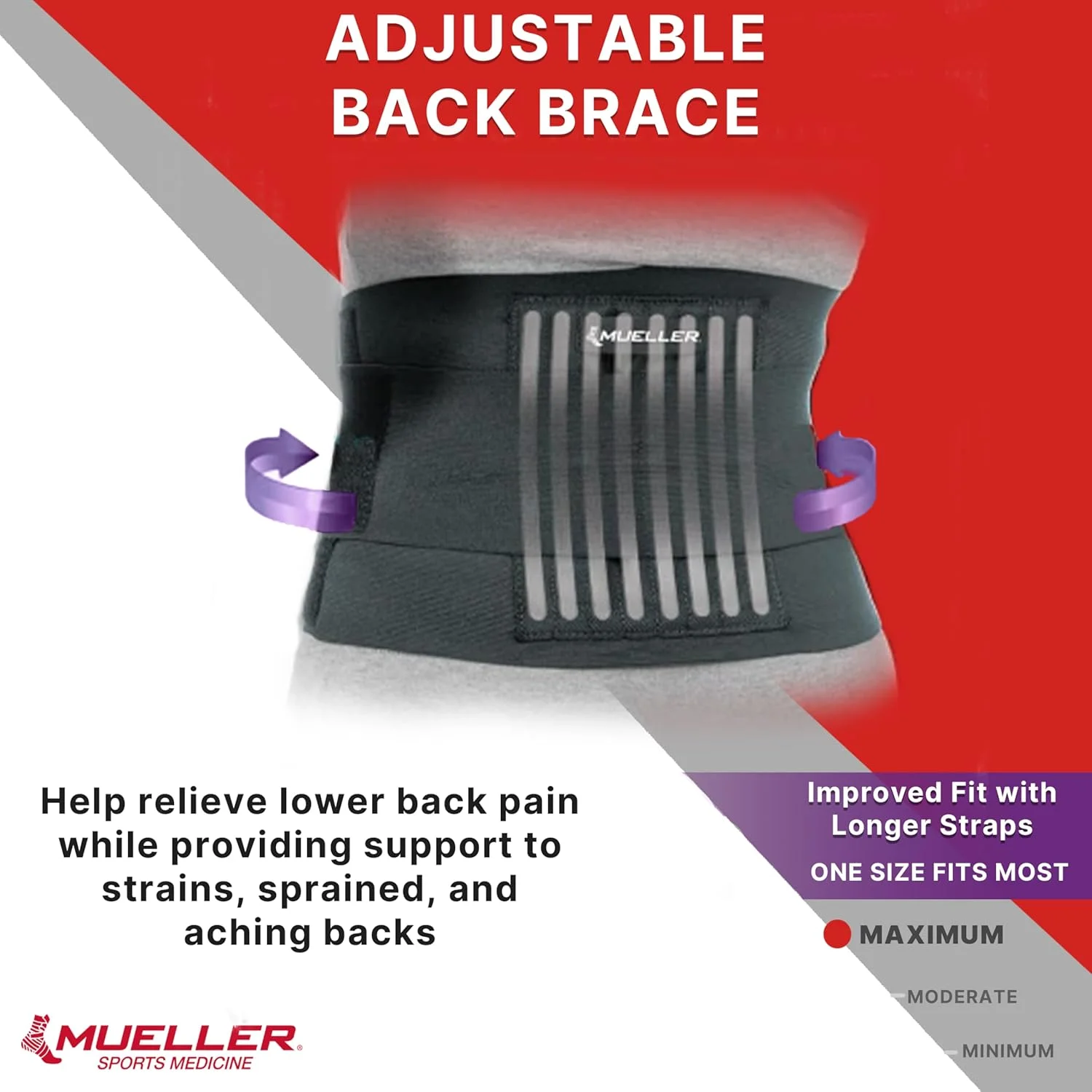 کمربند طبی قابل تنظیم مولر مدل 6711