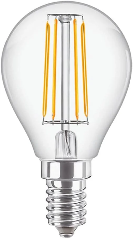 لامپ ال ای دی فیلیپس CorePro LEDLusterND4.3-40W E14 827P45CLG، 470 لومن، 2700 کلوین (34730400) لامپ ال ای دی فیلیپس CorePro LEDLusterND4.3-40W E14 827P45CLG، 470 لومن، 2700 کلوین (34730400)