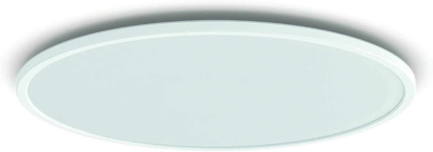 چراغ سقفی LED فوق باریک فیلیپس 15 وات مناسب فضای باز [سفید گرم - سفید] مقاوم در برابر آب IP54، برای روشنایی باغ، پاسیو و تراس.