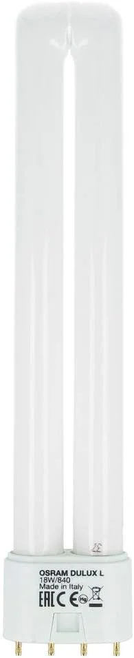 لامپ مهتابی 18 وات اوسرام 2G11 Dulux L Lumilux با رنگ سفید سرد 840