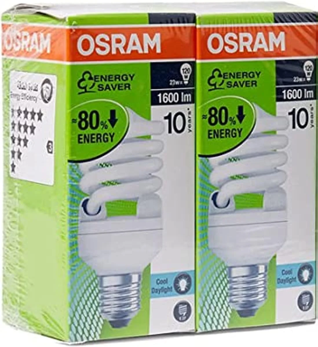 لامپ کم مصرف مینی تویست 23 وات نور روزی OSRAM، بسته 2 عددی، پیشنهاد ویژه