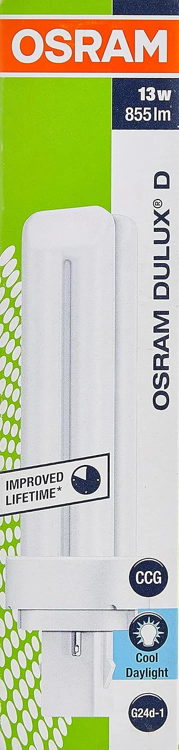 لامپ کم مصرف 13 وات 2 پین مهتابی OsRAM لامپ کم مصرف 13 وات 2 پین مهتابی OsRAM