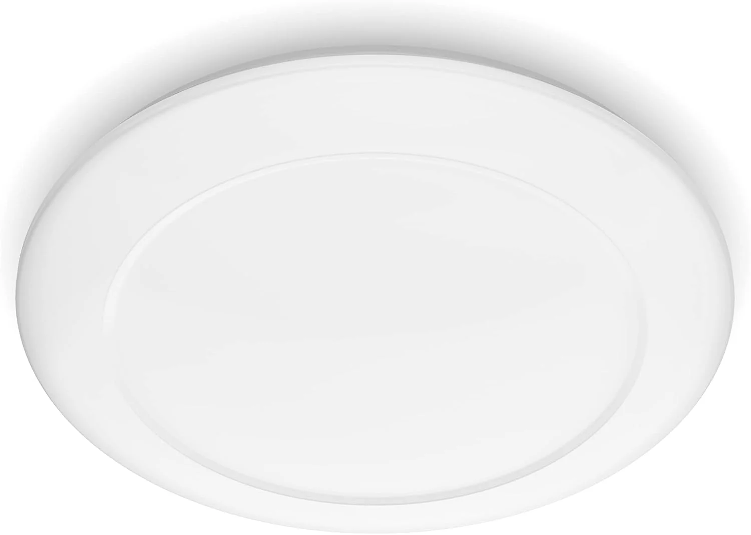 چراغ سقفی ال ای دی سینابار فیلیپس 16 وات 4000K [سفید سرد - سفید] برای روشنایی داخلی پخش شده منزل، اتاق نشیمن و اتاق خواب