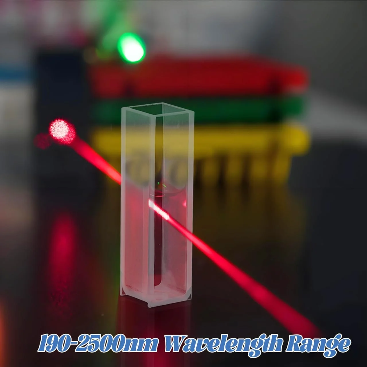کووت کوارتز Hemobllo برای اسپکتروفتومتر: 2 عدد کووت آزمایشگاهی سلول اسپکترومتر، طول مسیر 10 میلی متر، ظرفیت 3.5 میلی لیتر کووت کوارتز Hemobllo برای اسپکتروفتومتر: 2 عدد کووت آزمایشگاهی سلول اسپکترومتر، طول مسیر 10 میلی متر، ظرفیت 3.5 میلی لیتر