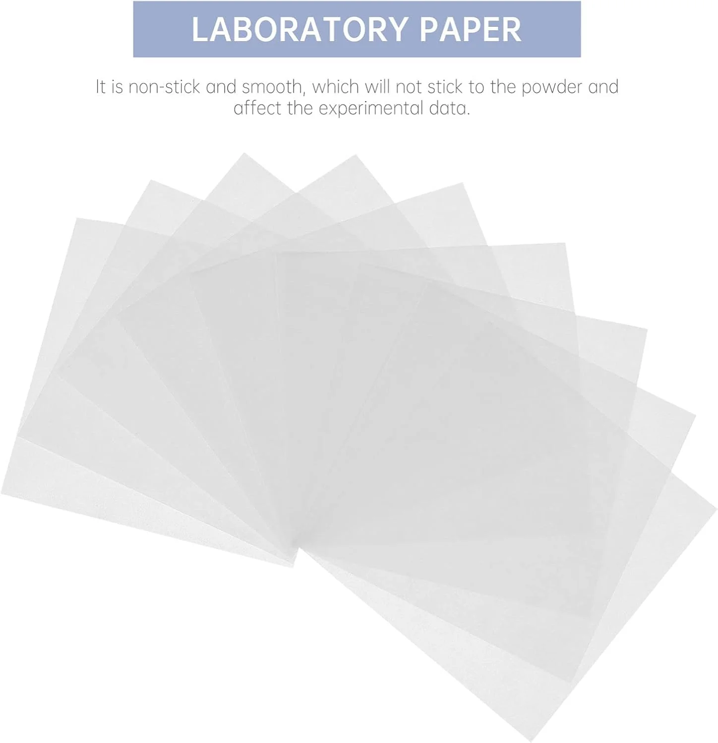 کاغذ توزین هموبلو 500 برگی، نچسب و غیر جاذب، کاغذ توزین نمونه آزمایشگاهی برای انتقال نمونه های اندازه گیری با ترازو کاغذ توزین هموبلو 500 برگی، نچسب و غیر جاذب، کاغذ توزین نمونه آزمایشگاهی برای انتقال نمونه های اندازه گیری با ترازو