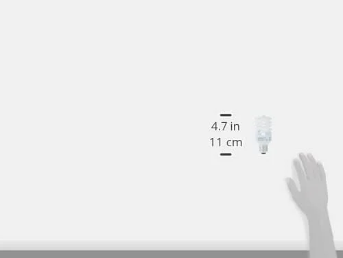 لامپ کم مصرف اسرام Duluxstar Mini Twist یکپارچه، شکل مارپیچ (23 وات) سرپیچ E27، 1600 لومن - نور روز 6500K / کلاس انرژی A (بسته 4 عددی) لامپ کم مصرف اسرام Duluxstar Mini Twist یکپارچه، شکل مارپیچ (23 وات) سرپیچ E27، 1600 لومن - نور روز 6500K / کلاس انرژی A (بسته 4 عددی)