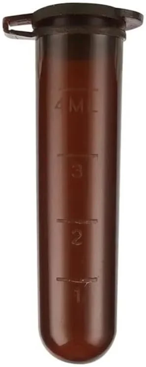 تجهیزات آزمایشگاهی 10 عدد لوله سانتریفیوژ پلاستیکی 5 میلی لیتری قهوه ای با درب فشاری مدرج، ویال نمونه ته گرد، لوله آزمایشگاهی تجهیزات آزمایشگاهی 10 عدد لوله سانتریفیوژ پلاستیکی 5 میلی لیتری قهوه ای با درب فشاری مدرج، ویال نمونه ته گرد، لوله آزمایشگاهی