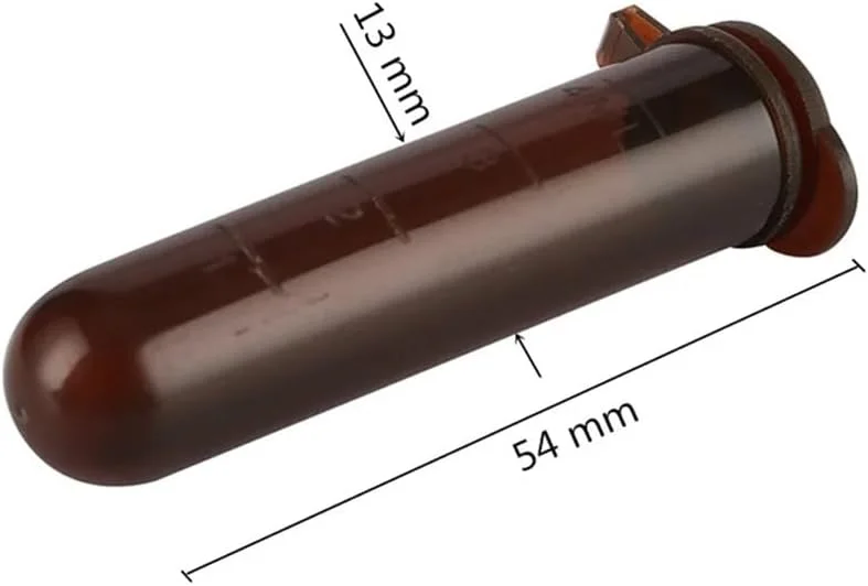 تجهیزات آزمایشگاهی 10 عدد لوله سانتریفیوژ پلاستیکی 5 میلی لیتری قهوه ای با درب فشاری مدرج، ویال نمونه ته گرد، لوله آزمایشگاهی تجهیزات آزمایشگاهی 10 عدد لوله سانتریفیوژ پلاستیکی 5 میلی لیتری قهوه ای با درب فشاری مدرج، ویال نمونه ته گرد، لوله آزمایشگاهی