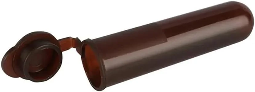 تجهیزات آزمایشگاهی 10 عدد لوله سانتریفیوژ پلاستیکی 5 میلی لیتری قهوه ای با درب فشاری مدرج، ویال نمونه ته گرد، لوله آزمایشگاهی تجهیزات آزمایشگاهی 10 عدد لوله سانتریفیوژ پلاستیکی 5 میلی لیتری قهوه ای با درب فشاری مدرج، ویال نمونه ته گرد، لوله آزمایشگاهی