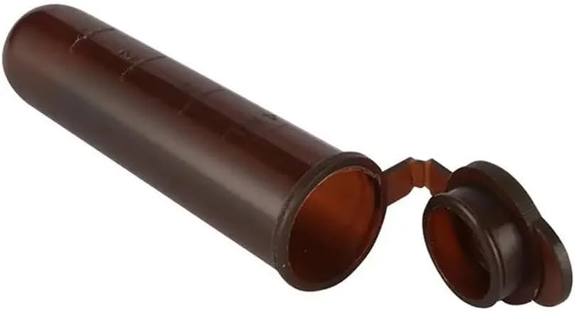 تجهیزات آزمایشگاهی 10 عدد لوله سانتریفیوژ پلاستیکی 5 میلی لیتری قهوه ای با درب فشاری مدرج، ویال نمونه ته گرد، لوله آزمایشگاهی تجهیزات آزمایشگاهی 10 عدد لوله سانتریفیوژ پلاستیکی 5 میلی لیتری قهوه ای با درب فشاری مدرج، ویال نمونه ته گرد، لوله آزمایشگاهی