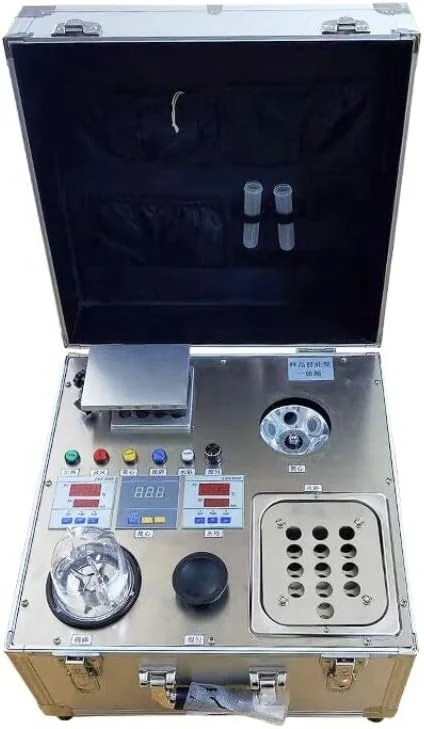 تجهیزات پیش پردازش نمونه آزمایشگاهی JDOSHIS پنج در یک: حمام آب، شیکر، سانتریفیوژ، دستگاه دمنده نیتروژن، خردکن