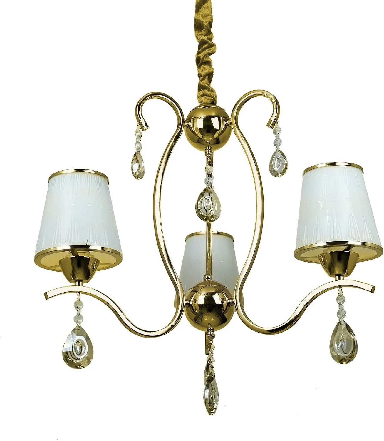 لوستر 3 شاخه HUA QIANG WANG مناسب اتاق ناهارخوری، جزیره آشپزخانه، روشنایی آویز مدرن روستایی، سایه های شیشه ای، چراغ آویز سقفی قدیمی برای سرسرا اتاق نشیمن (B)