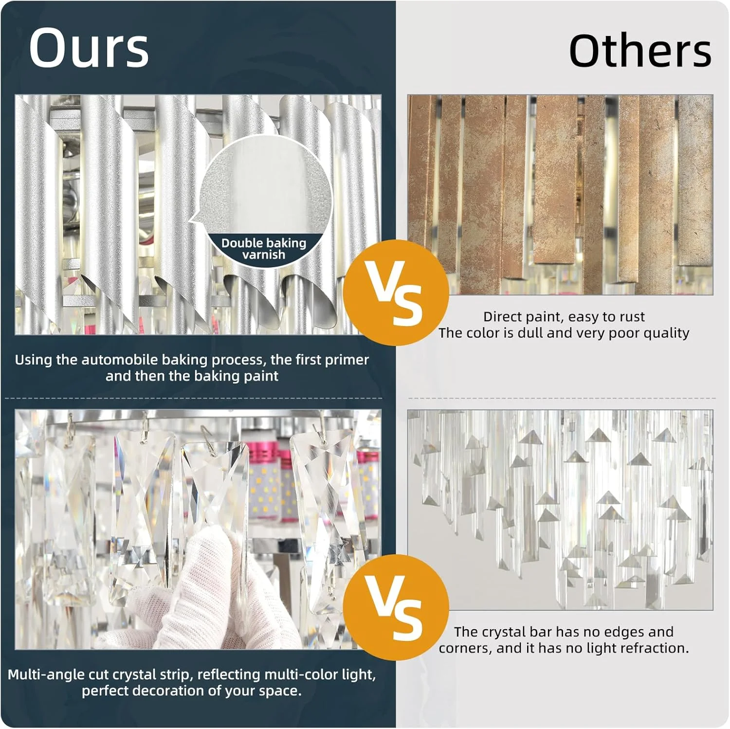 لوسترهای کریستالی مدرن HUA QIANG WANG، لوستر کرومی 16 اینچی، چراغ آویز کریستالی گرد، چراغ های سقفی لوستر مدرن 3 طبقه برای اتاق غذاخوری، اتاق نشیمن، اتاق خواب، راهرو (400 میلی متر) لوسترهای کریستالی مدرن HUA QIANG WANG، لوستر کرومی 16 اینچی، چراغ آویز کریستالی گرد، چراغ های سقفی لوستر مدرن 3 طبقه برای اتاق غذاخوری، اتاق نشیمن، اتاق خواب، راهرو (400 میلی متر)