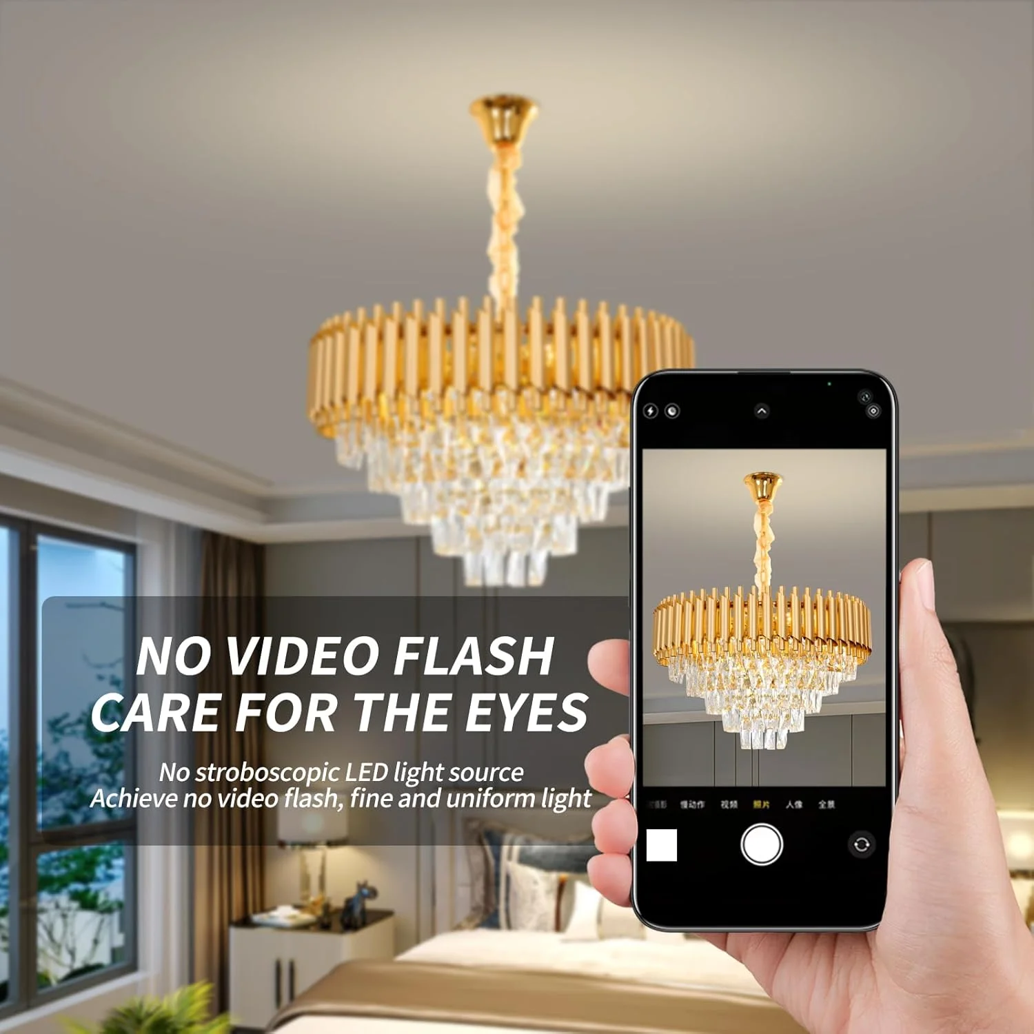 لوستر کریستالی طلایی YT YATAI LIGHTING، روشنایی گرد و شیک، چراغ سقفی لوکس، چراغ لوکس اتاق خواب، کریستال مدرن، آویز طلایی، چراغ آویز درخشان لوستر کریستالی طلایی YT YATAI LIGHTING، روشنایی گرد و شیک، چراغ سقفی لوکس، چراغ لوکس اتاق خواب، کریستال مدرن، آویز طلایی، چراغ آویز درخشان