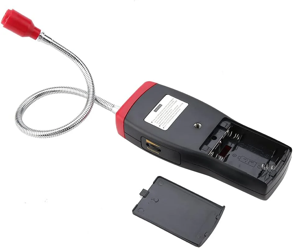 دتکتور گاز قابل اشتعال قابل حمل Domary SMART SENSOR AS8800L با آلارم صوتی و نوری، تستر گاز برای امنیت خانه و کارگاه دتکتور گاز قابل اشتعال قابل حمل Domary SMART SENSOR AS8800L با آلارم صوتی و نوری، تستر گاز برای امنیت خانه و کارگاه