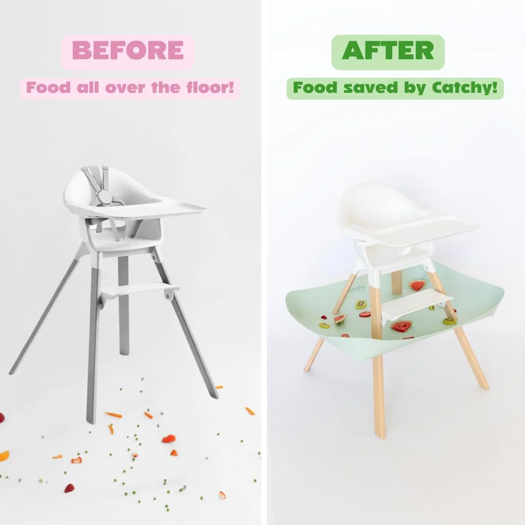 CATCHY - گیرنده غذا - سازگار با صندلی غذای Stokke Clikk + 11 صندلی غذای دیگر - صندلی غذا جداگانه فروخته می شود - گیرنده غذا و کثیفی کودک و نوپا - با الهام از پارچه کتانی ممتاز - لوازم جانبی زیر صندلی غذا CATCHY - گیرنده غذا - سازگار با صندلی غذای Stokke Clikk + 11 صندلی غذای دیگر - صندلی غذا جداگانه فروخته می شود - گیرنده غذا و کثیفی کودک و نوپا - با الهام از پارچه کتانی ممتاز - لوازم جانبی زیر صندلی غذا