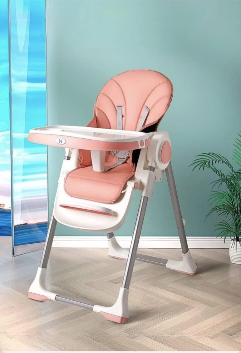صندلی غذای کودک 3 در 1 Babyclub با قابلیت تنظیم ارتفاع و زیرپایی، صندلی کمکی تغذیه کودک نوپا با سینی، کمربند ایمنی و کوسن مناسب برای 6 ماه تا 4 سال (صورتی) صندلی غذای کودک 3 در 1 Babyclub با قابلیت تنظیم ارتفاع و زیرپایی، صندلی کمکی تغذیه کودک نوپا با سینی، کمربند ایمنی و کوسن مناسب برای 6 ماه تا 4 سال (صورتی)