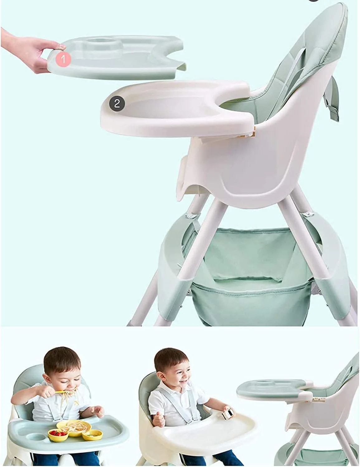صندلی غذای کودک Babyclub، صندلی غذاخوری کودک صندلی تقویت کننده کودک نوپا مبلمان سینی دوتایی جداشدنی پایه های ضد لغزش پایه های قابل تنظیم برای نوزاد و کودک نوپا (بژ) صندلی غذای کودک Babyclub، صندلی غذاخوری کودک صندلی تقویت کننده کودک نوپا مبلمان سینی دوتایی جداشدنی پایه های ضد لغزش پایه های قابل تنظیم برای نوزاد و کودک نوپا (بژ)