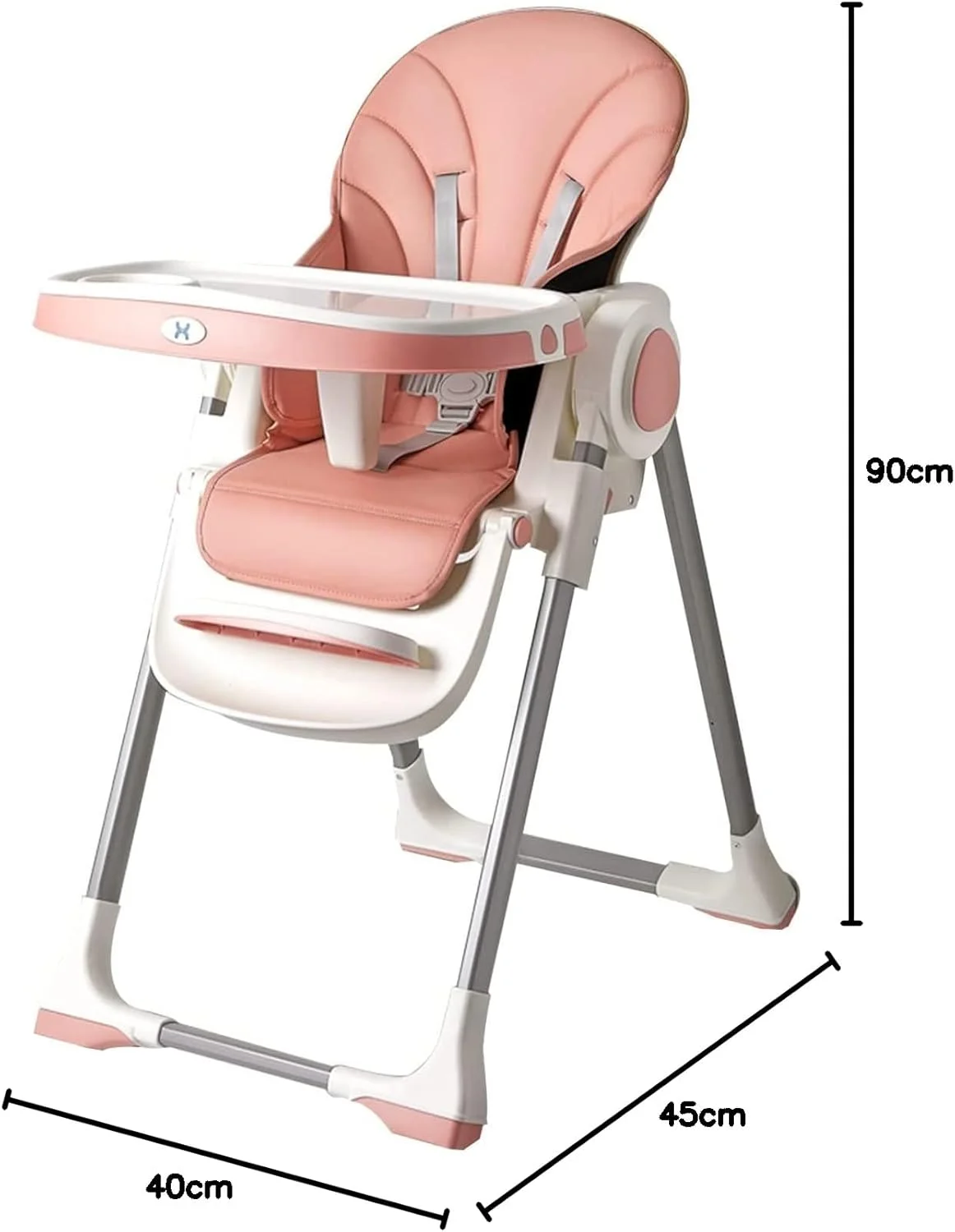 صندلی غذای کودک 3 در 1 Babyclub با قابلیت تنظیم ارتفاع و زیرپایی، صندلی کمکی تغذیه کودک نوپا با سینی، کمربند ایمنی و کوسن مناسب برای 6 ماه تا 4 سال (صورتی) صندلی غذای کودک 3 در 1 Babyclub با قابلیت تنظیم ارتفاع و زیرپایی، صندلی کمکی تغذیه کودک نوپا با سینی، کمربند ایمنی و کوسن مناسب برای 6 ماه تا 4 سال (صورتی)