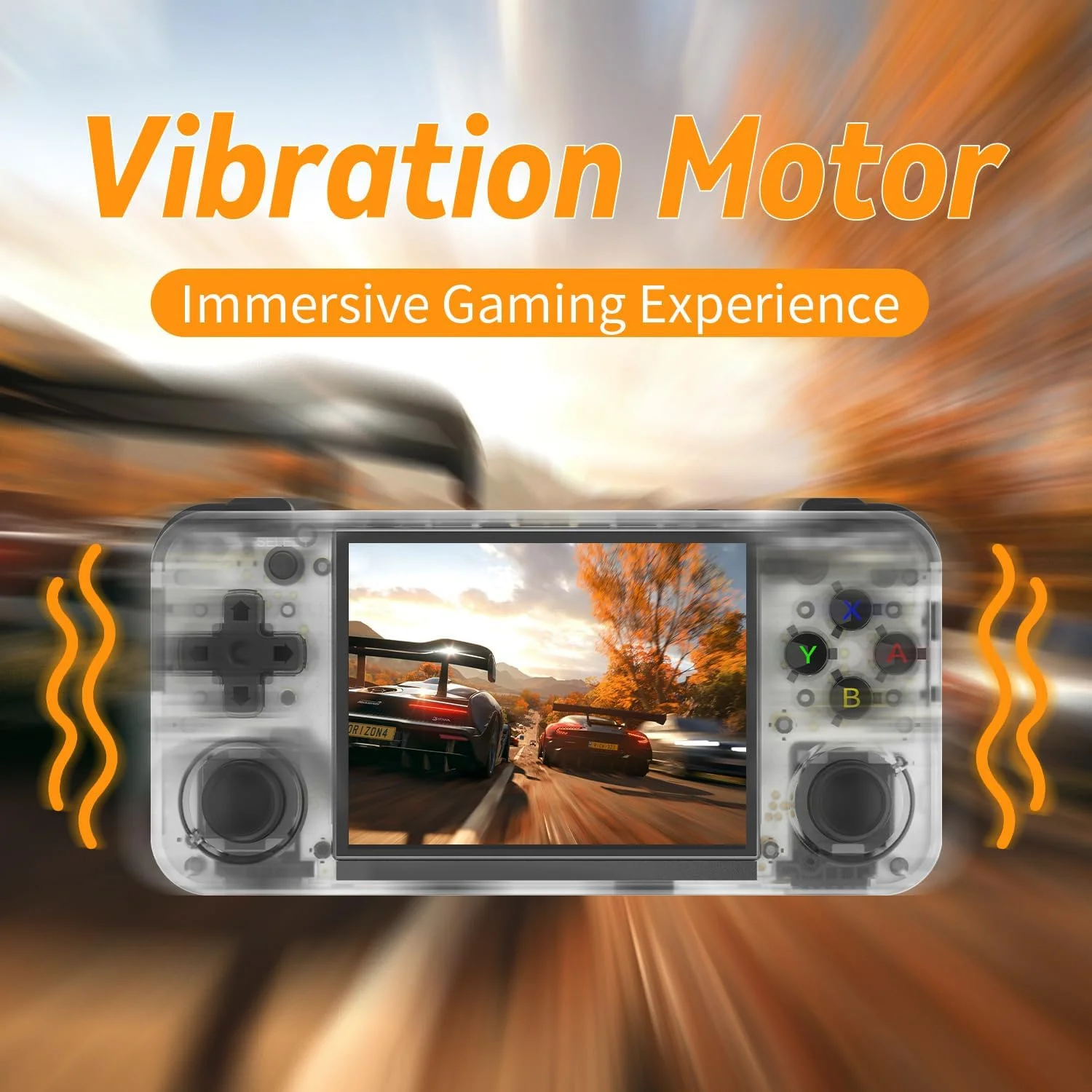 کنسول بازی دستی EWDGOES RG35XX H با صفحه نمایش 3.5 اینچی IPS، مدل H700، باتری 3300mAh، سیستم شبیه ساز از پیش نصب شده RG 35XX H، حافظه 64 گیگابایتی، سفید شفاف کنسول بازی دستی EWDGOES RG35XX H با صفحه نمایش 3.5 اینچی IPS، مدل H700، باتری 3300mAh، سیستم شبیه ساز از پیش نصب شده RG 35XX H، حافظه 64 گیگابایتی، سفید شفاف