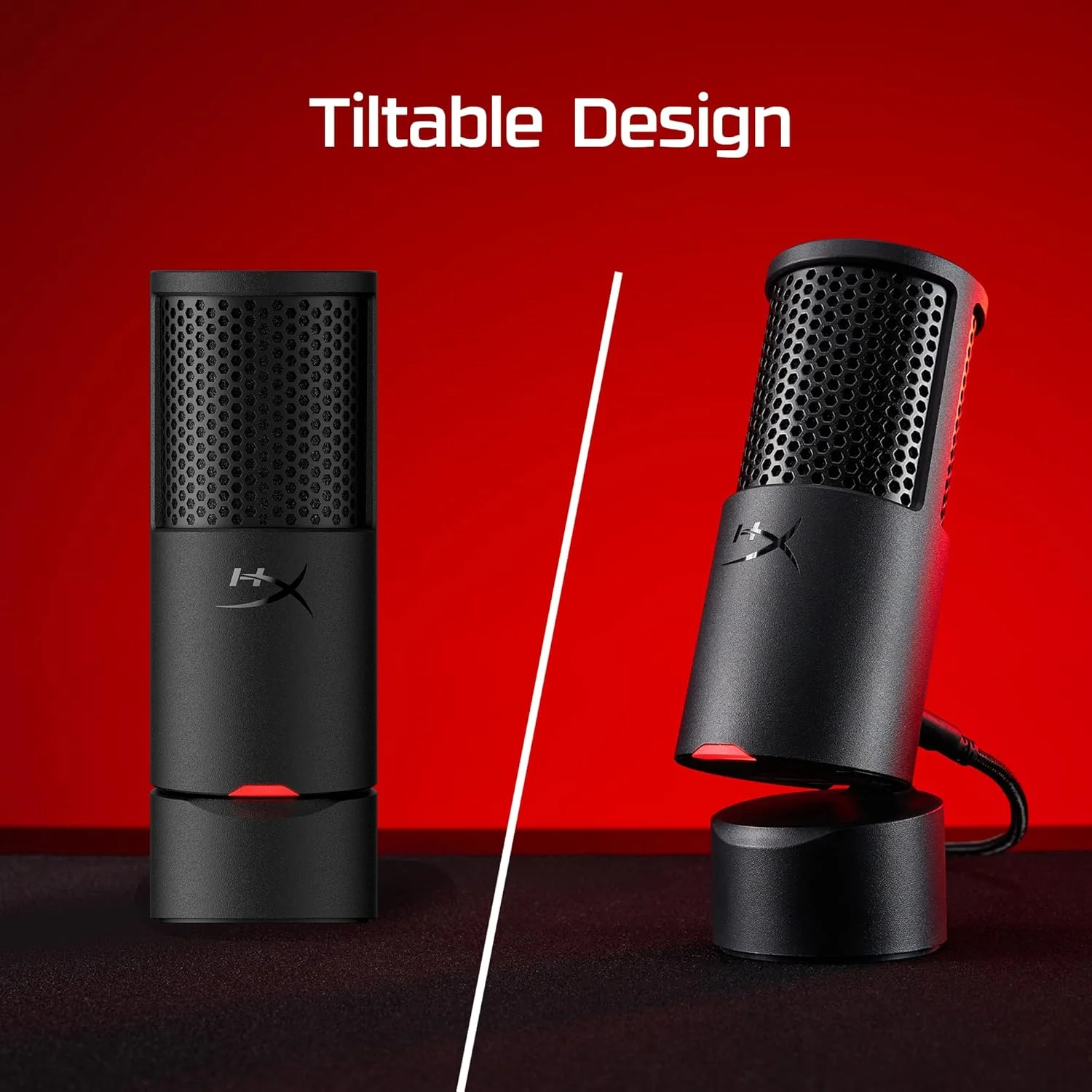 میکروفون مشکی HyperX SoloCast 2 میکروفون مشکی HyperX SoloCast 2