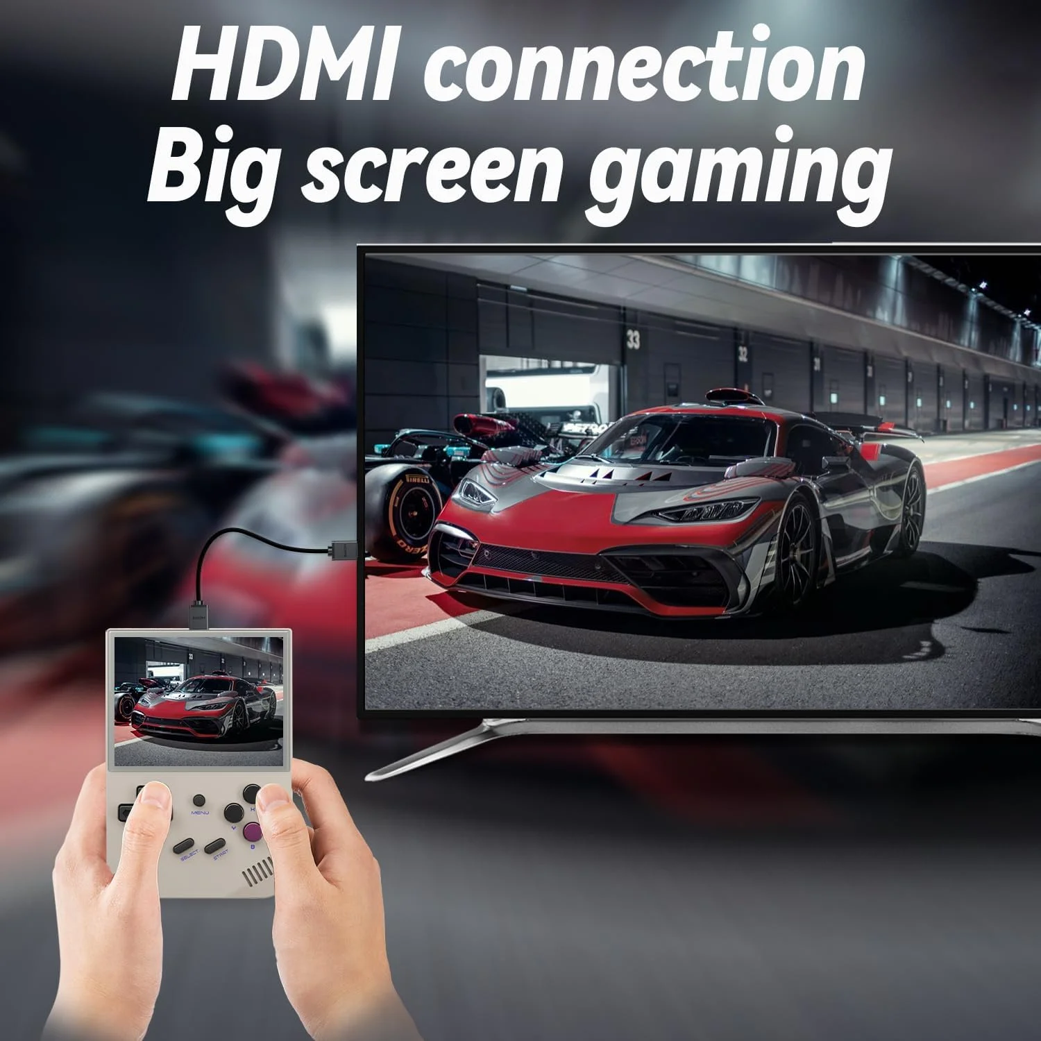 کنسول بازی قابل حمل DREAMHAX RG35XX 2024 با صفحه نمایش 3.5 اینچی IPS، دارای بیش از 5470 بازی داخلی، سیستم لینوکس، پشتیبانی از گیم پد و خروجی HDMI TV، هدیه بازی های یکپارچهسازی با سیستمعامل (خاکستری) کنسول بازی قابل حمل DREAMHAX RG35XX 2024 با صفحه نمایش 3.5 اینچی IPS، دارای بیش از 5470 بازی داخلی، سیستم لینوکس، پشتیبانی از گیم پد و خروجی HDMI TV، هدیه بازی های یکپارچهسازی با سیستمعامل (خاکستری)