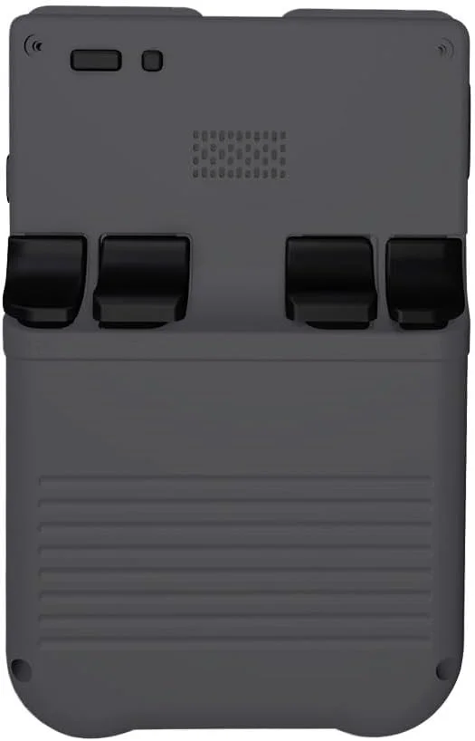 کنسول بازی دستی DREAMHAX XU10 با صفحه نمایش 3.5 اینچی IPS، دارای 10000 بازی از پیش نصب شده، کنسول بازی ویدیویی قابل حمل با باتری 3000 میلی آمپر ساعتی Li-po و سیستم آسان برای استفاده با تراشه به روز شده (خاکستری)