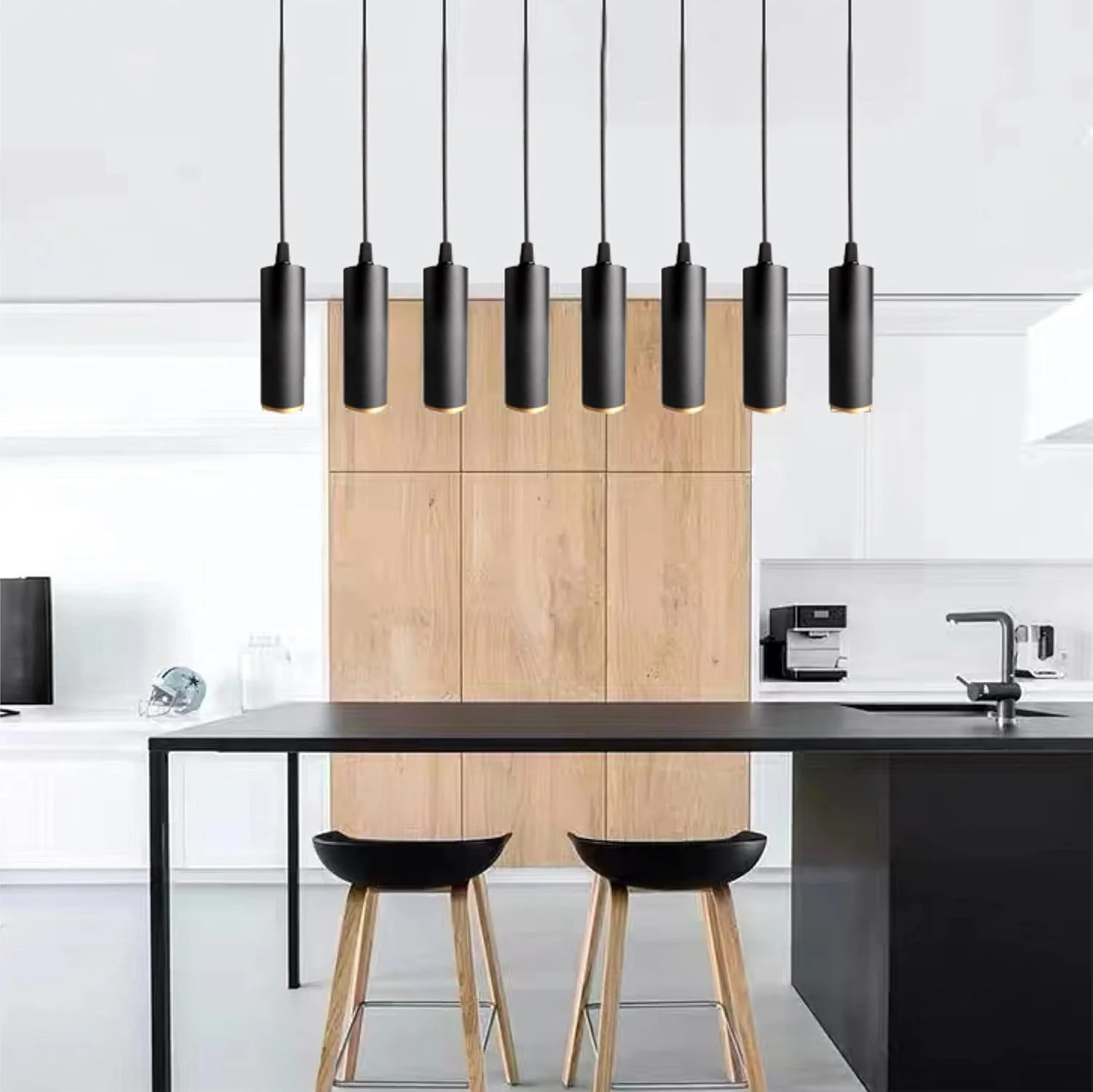 لوسترهای LED مدرن V.MAX MODI، چراغ های آویز، چراغ های آویز سقفی صنعتی 6 وات، لامپ لوستر آویز برای اتاق خواب، اتاق نشیمن، اتاق غذاخوری، آشپزخانه