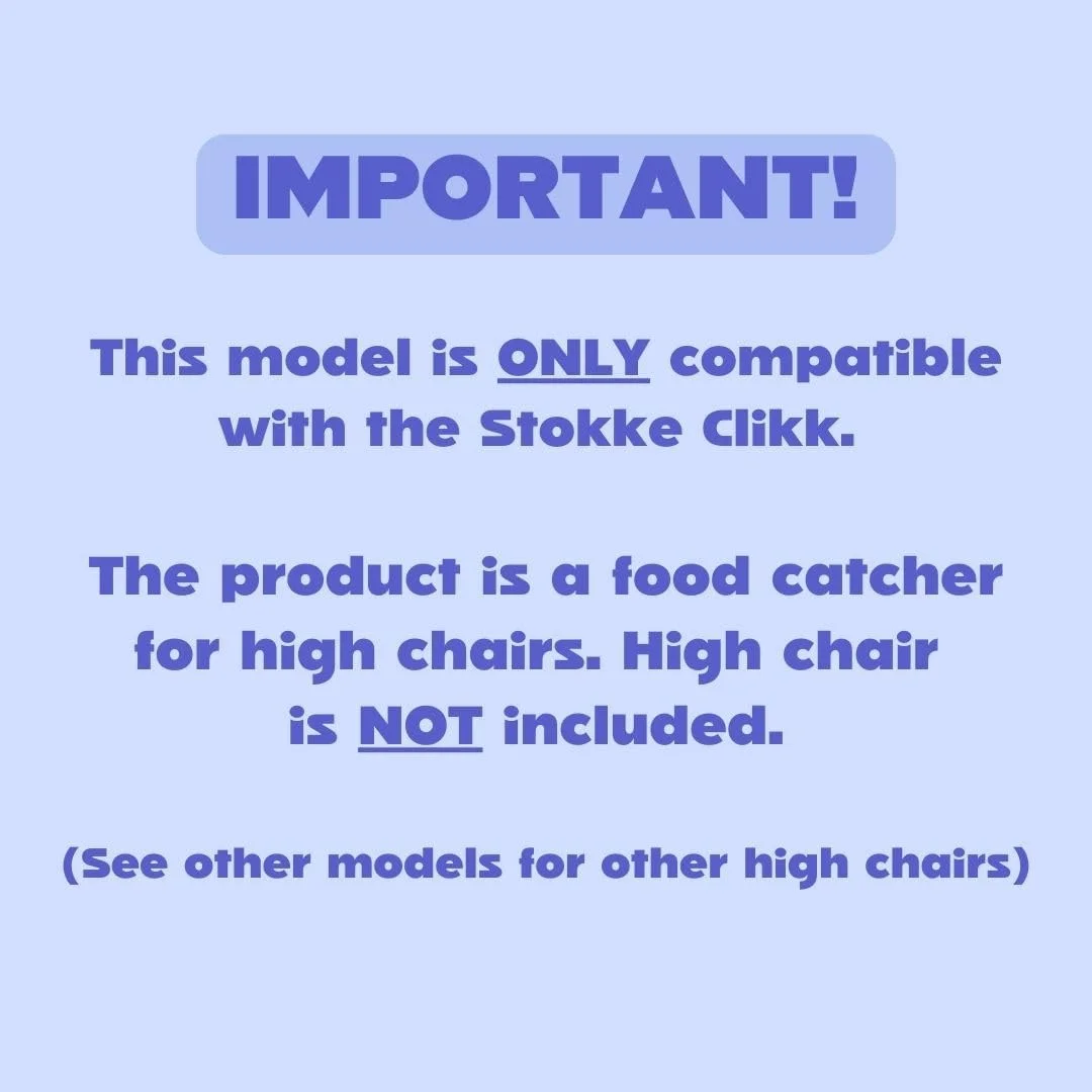 کَچی - گیرنده غذا و آشغال برای صندلی استوک Clikk - لوازم جانبی گیرنده غذا کَچی برای صندلی های بلند - زیرانداز غذای کودک و نوپا - گیرنده غذای صندلی بلند - لوازم جانبی صندلی بلند