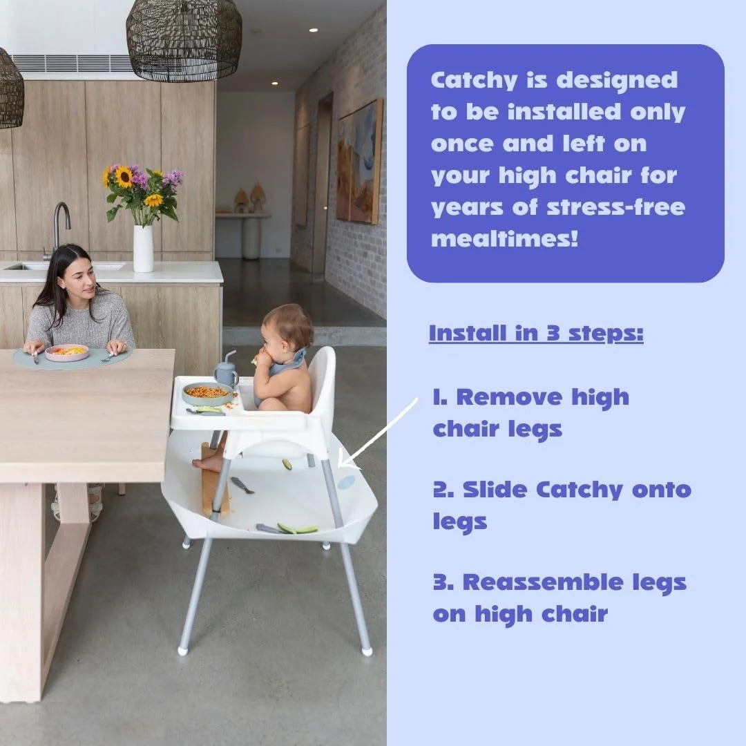 سینی غذا گیر کودک Catchy برای صندلی غذای IKEA Antilop سینی غذا گیر کودک Catchy برای صندلی غذای IKEA Antilop