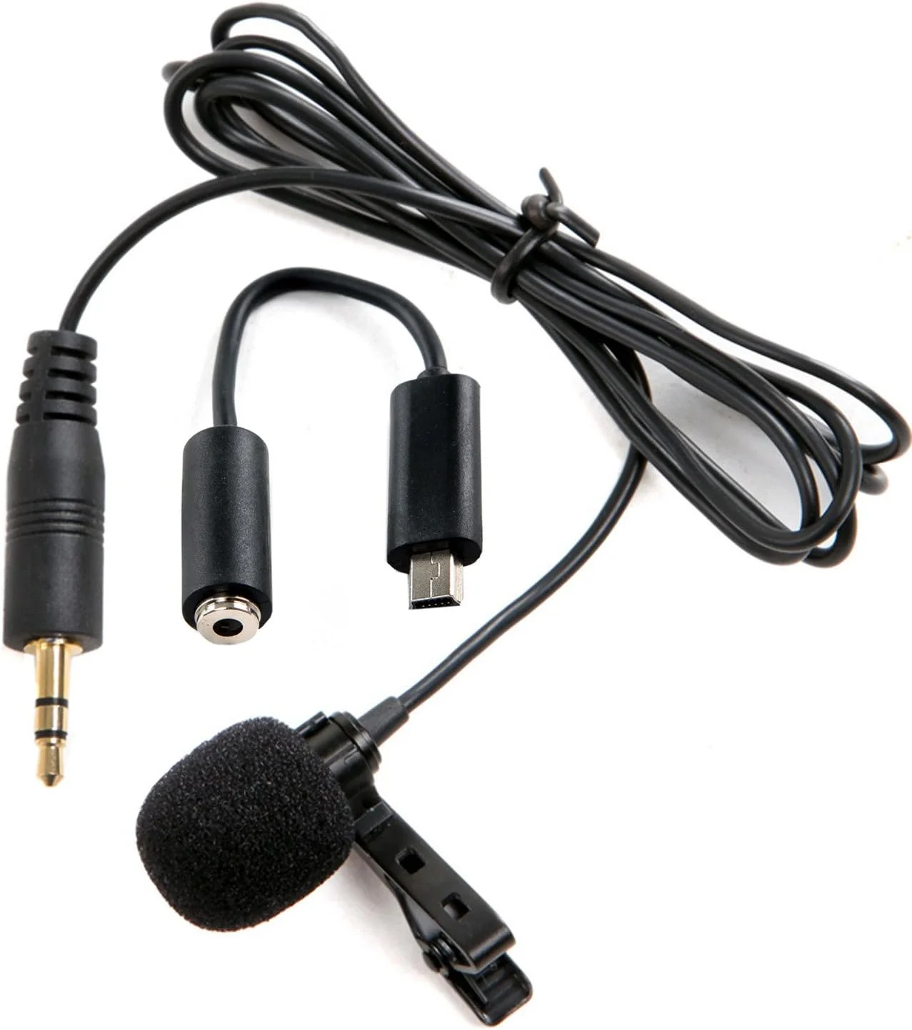 میکروفون یقه ای بویا مدل BY-LM20 مناسب تجهیزات استودیویی، دوربین های دیجیتال و فیلمبرداری - مشکی