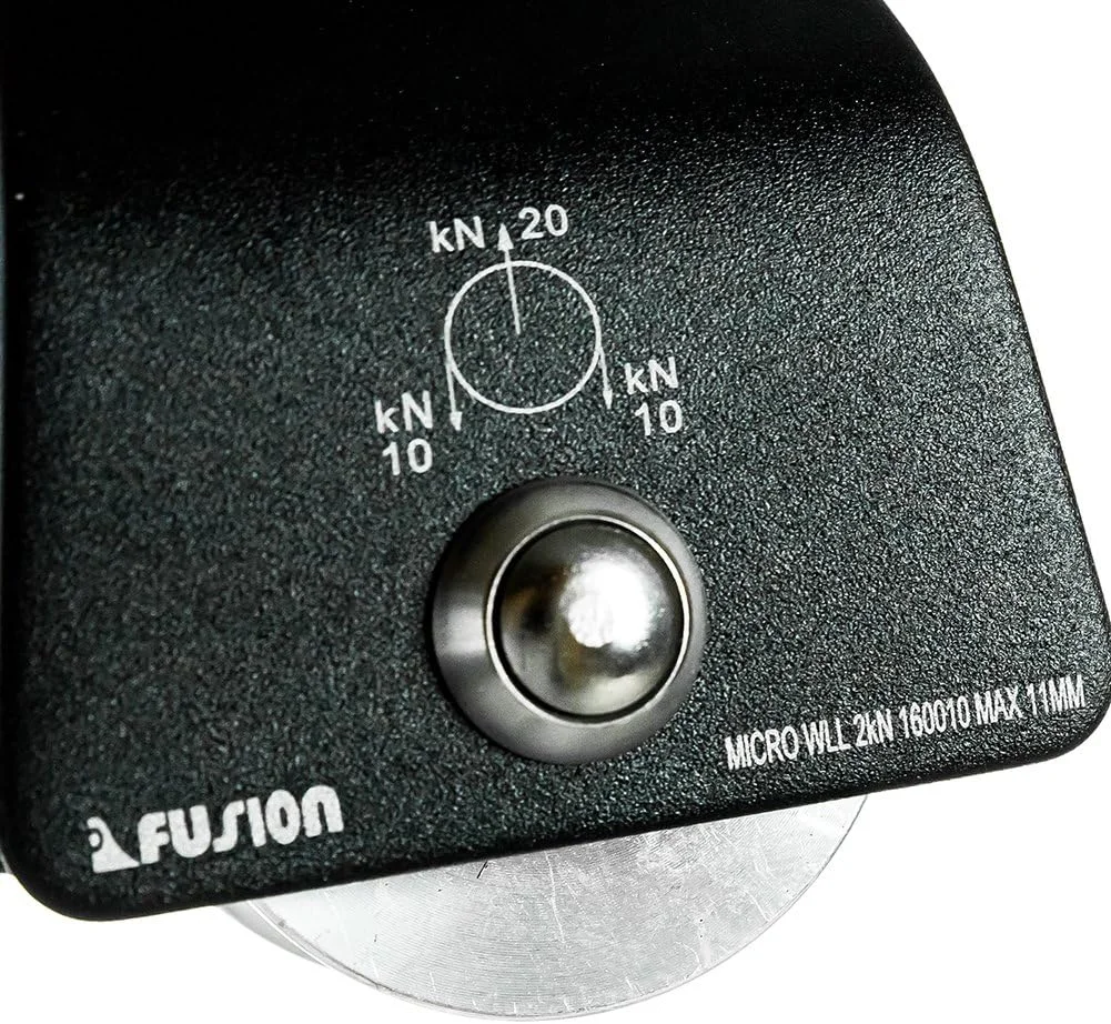 قرقره آلومینیومی میکرو Fusion Climb Ekat با چرخش جانبی، زیپ لاین حیاط خلوت، ترولی قرقره آلومینیومی میکرو Fusion Climb Ekat با چرخش جانبی، زیپ لاین حیاط خلوت، ترولی