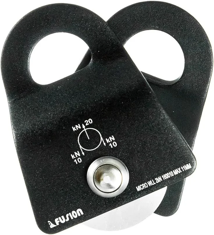 قرقره آلومینیومی میکرو Fusion Climb Ekat با چرخش جانبی، زیپ لاین حیاط خلوت، ترولی قرقره آلومینیومی میکرو Fusion Climb Ekat با چرخش جانبی، زیپ لاین حیاط خلوت، ترولی