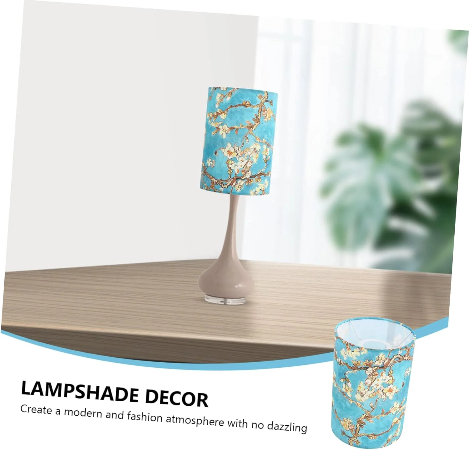 OSALADI 1 عدد آباژور پارچه ای برای چراغ های ایستاده، لوستر حبابی، آباژور کتانی، آباژور قدیمی، آباژور کوچک، آباژور چراغ سقفی، آباژور چراغ رومیزی، روکش آباژور پارچه ای