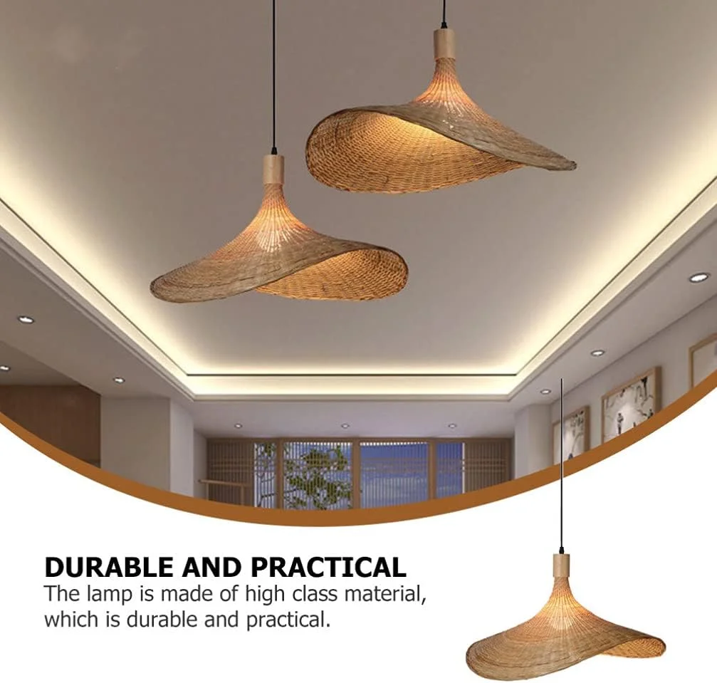 چراغ آویز فانوسی بامبو OSALADI، چراغ آویز سقفی سبد حصیری چینی رترو، آباژور حصیری گنبدی، لوستر حصیری آویز برای اتاق نشیمن اتاق خواب چراغ آویز فانوسی بامبو OSALADI، چراغ آویز سقفی سبد حصیری چینی رترو، آباژور حصیری گنبدی، لوستر حصیری آویز برای اتاق نشیمن اتاق خواب