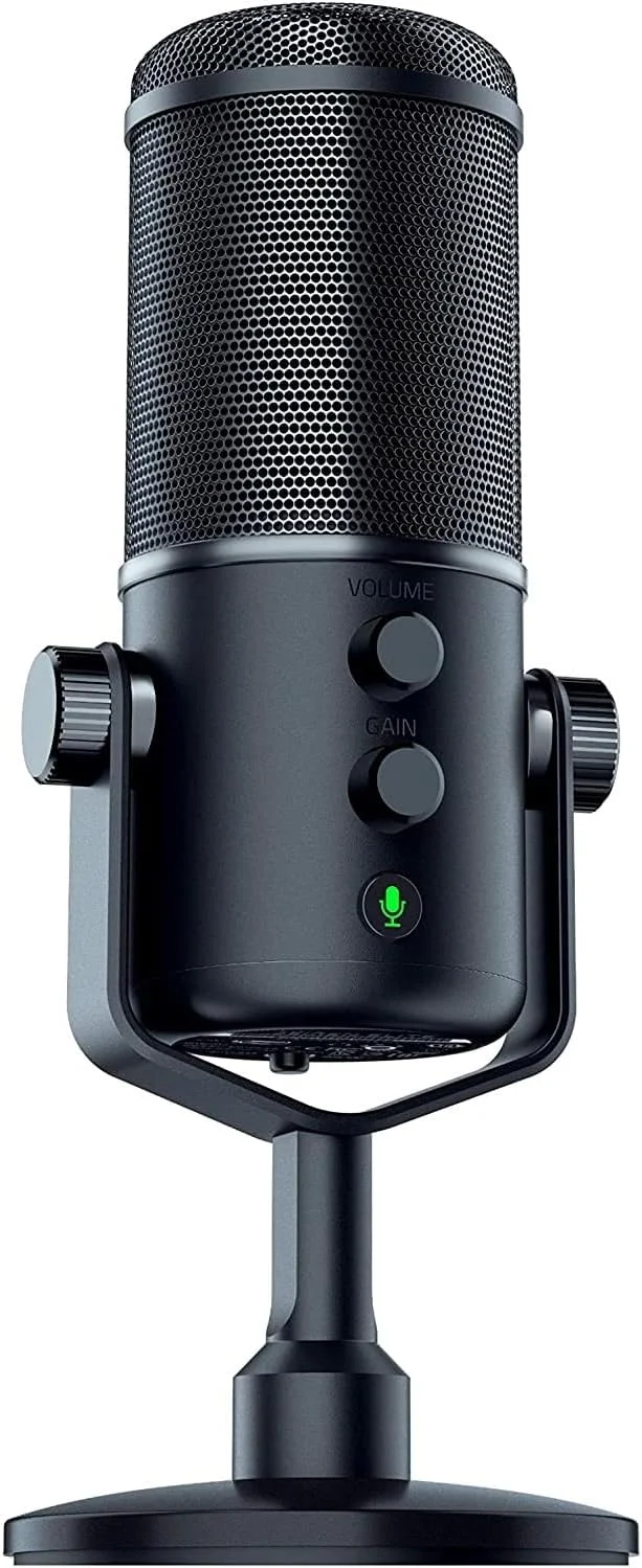 میکروفون USB حرفه ای Razer Seiren Elite با فیلتر High-Pass و مقاوم در برابر ضربه - مشکی