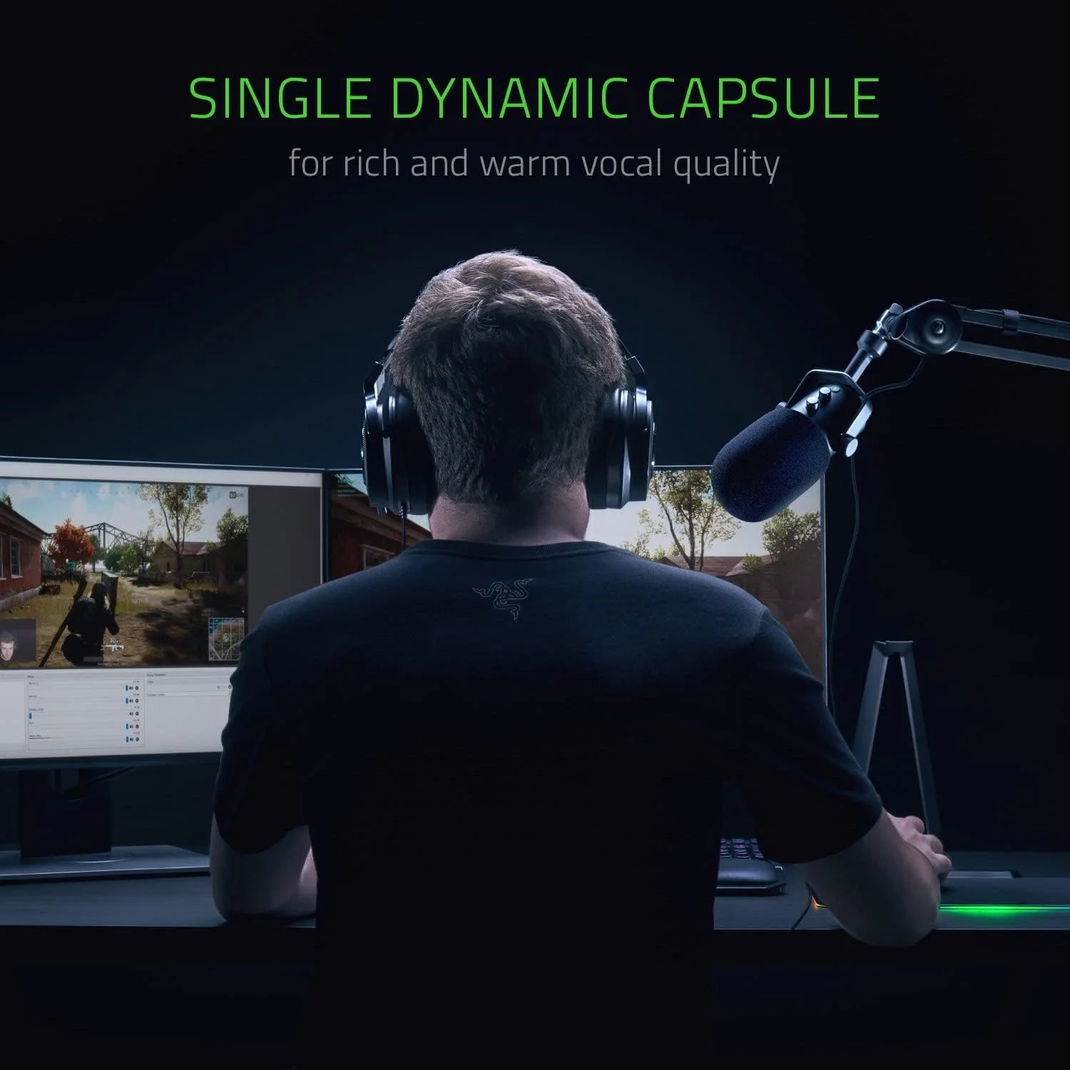 میکروفون USB حرفه ای Razer Seiren Elite با فیلتر High-Pass و مقاوم در برابر ضربه - مشکی میکروفون USB حرفه ای Razer Seiren Elite با فیلتر High-Pass و مقاوم در برابر ضربه - مشکی