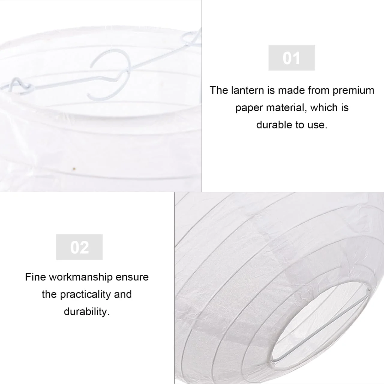 OSALADI بسته 4 عددی فانوس هندوانه زمستانی فانوس کاغذی برای فانوس یادبود فضای باز برای آویزان کردن ابریشم سوشی PVC آباژور جشنواره فانوس کاغذی لوستر آویزان ژاپن سفید OSALADI بسته 4 عددی فانوس هندوانه زمستانی فانوس کاغذی برای فانوس یادبود فضای باز برای آویزان کردن ابریشم سوشی PVC آباژور جشنواره فانوس کاغذی لوستر آویزان ژاپن سفید