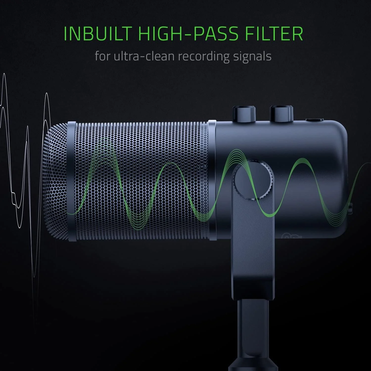میکروفون USB حرفه ای Razer Seiren Elite با فیلتر High-Pass و مقاوم در برابر ضربه - مشکی میکروفون USB حرفه ای Razer Seiren Elite با فیلتر High-Pass و مقاوم در برابر ضربه - مشکی