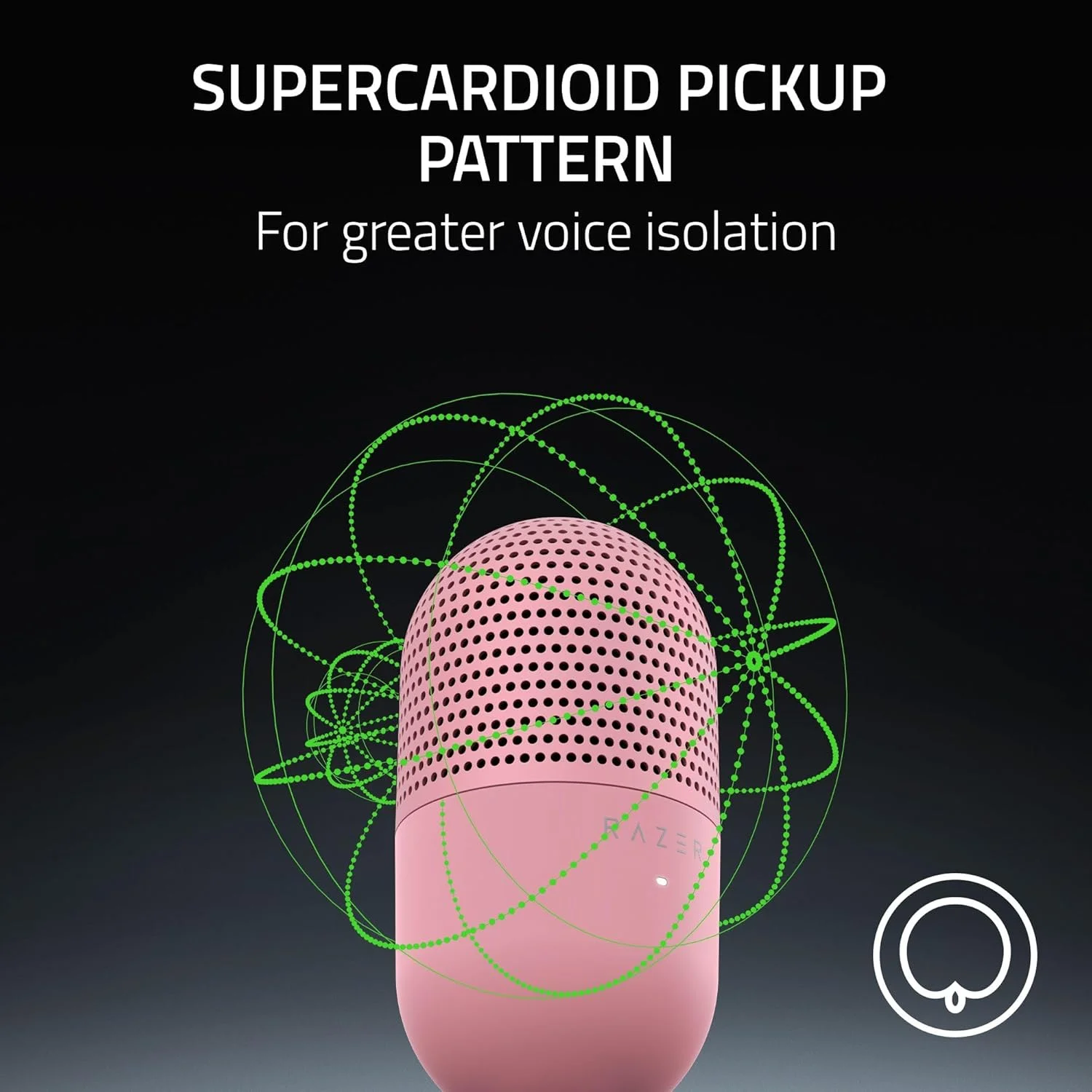 میکروفون USB ریزر Seiren V3 Mini: میکروفون کندانسور - الگوی قطبی Supercardioid - حسگر قطع صدا با یک ضربه با نشانگر LED - ضربه گیر - فوق العاده جمع و جور - PC، Discord، OBS Studio، XSplit - کوارتز میکروفون USB ریزر Seiren V3 Mini: میکروفون کندانسور - الگوی قطبی Supercardioid - حسگر قطع صدا با یک ضربه با نشانگر LED - ضربه گیر - فوق العاده جمع و جور - PC، Discord، OBS Studio، XSplit - کوارتز