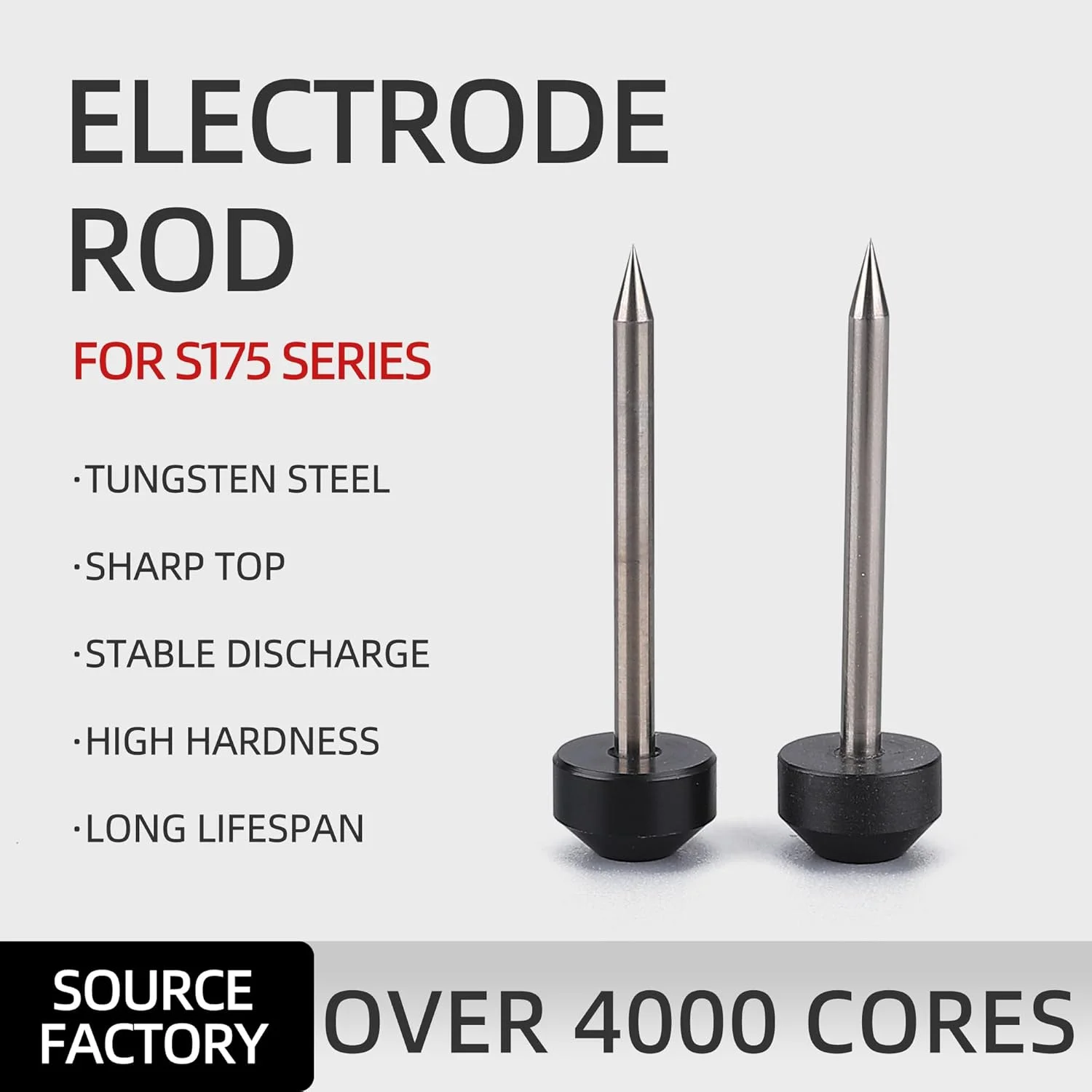 الکترود فیبر نوری فیوژن اسپلایسر برای تجهیزات S175/S175V2000/S176/S177/S177A/CF/CR/LP