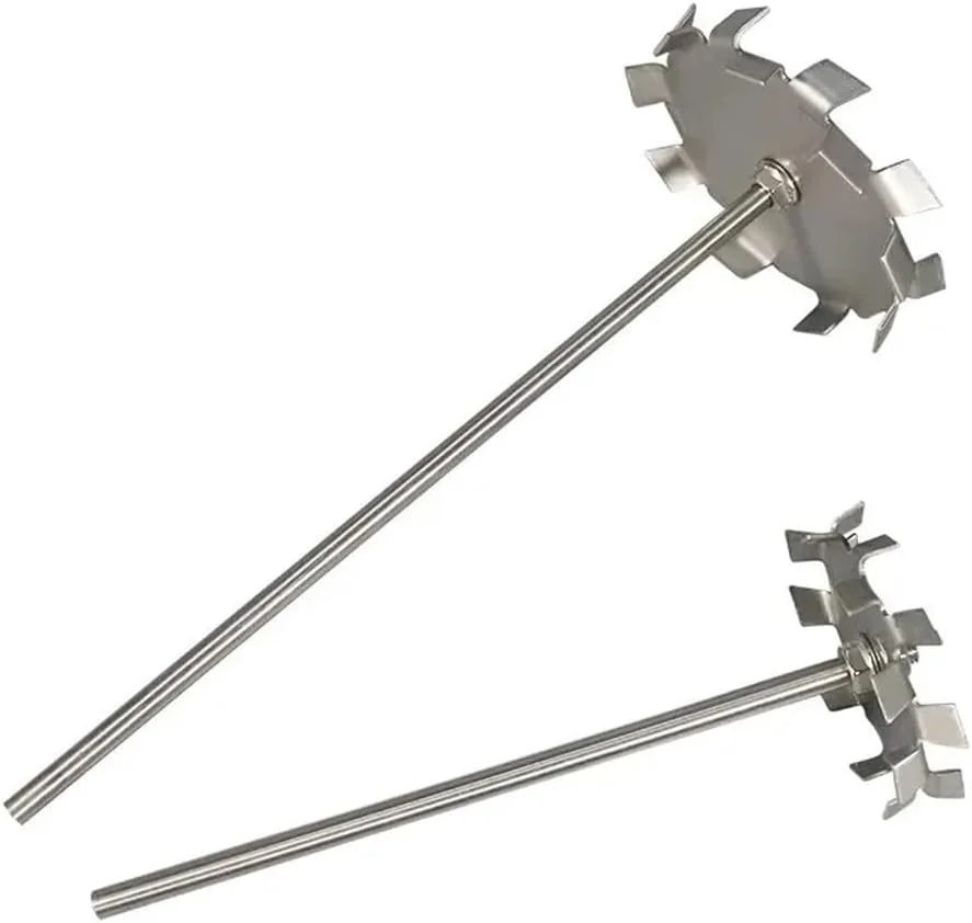 1 ست (دیسک با میله) صفحه پراکندگی استیل ضد زنگ آزمایشگاهی، دیسک همزن گرد SUS304 تجهیزات آزمایشگاهی (دیسک 3 سانتی متری با میله) 1 ست (دیسک با میله) صفحه پراکندگی استیل ضد زنگ آزمایشگاهی، دیسک همزن گرد SUS304 تجهیزات آزمایشگاهی (دیسک 3 سانتی متری با میله)