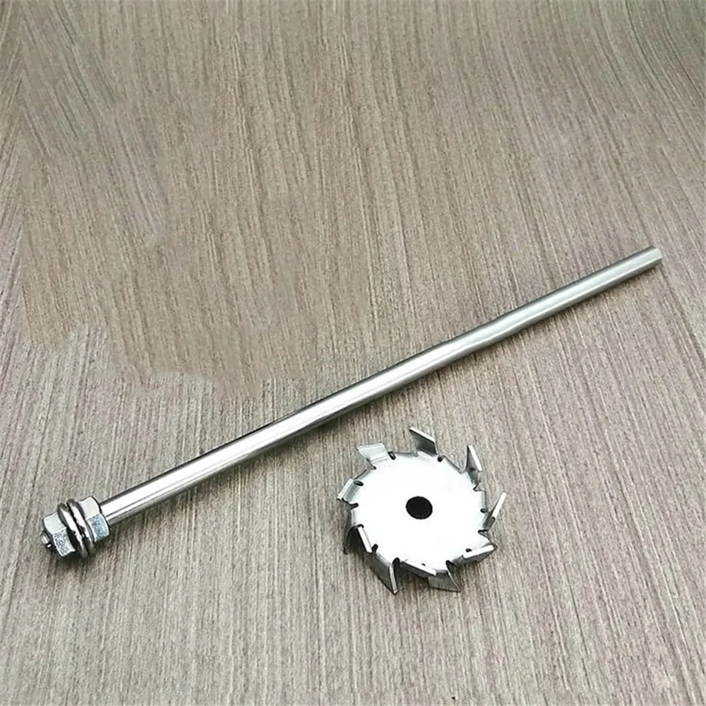 تجهیزات آزمایشگاهی شیشه ای: 1 عدد دیسک پخش کننده فولاد ضد زنگ SUS304 آزمایشگاهی 3cm-15cm دندانه اره ای گرد (نوع 130mm) تجهیزات آزمایشگاهی شیشه ای: 1 عدد دیسک پخش کننده فولاد ضد زنگ SUS304 آزمایشگاهی 3cm-15cm دندانه اره ای گرد (نوع 130mm)