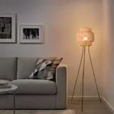 آباژور ایستاده ایکیا مدل Sinnerlig، بامبو/دست ساز آباژور ایستاده ایکیا مدل Sinnerlig، بامبو/دست ساز