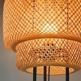 آباژور ایستاده ایکیا مدل Sinnerlig، بامبو/دست ساز آباژور ایستاده ایکیا مدل Sinnerlig، بامبو/دست ساز