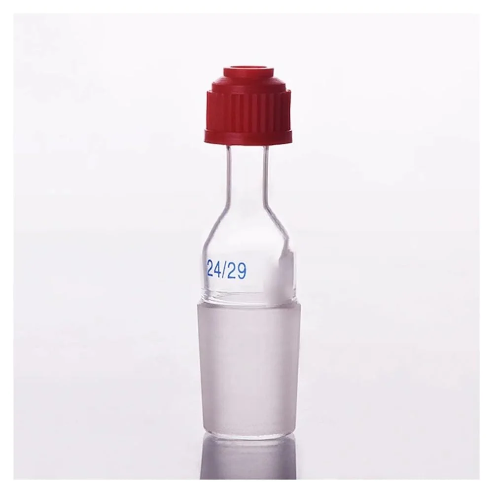 اتصال دهنده قابل تنظیم شیشه آلات آزمایشگاهی 24/29 اتصال دهنده شیشه ای آزمایشگاهی پیچی